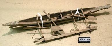 model canoe