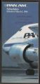Pan Am schedules, effective March 1, 1984 (military time edition)