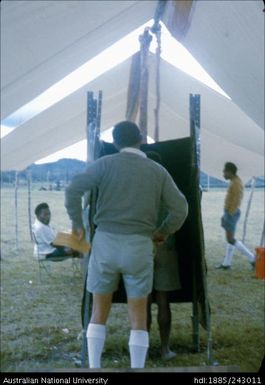 Polling booth