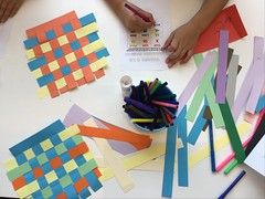 Samoan Language Week weaving craft, Tūranga