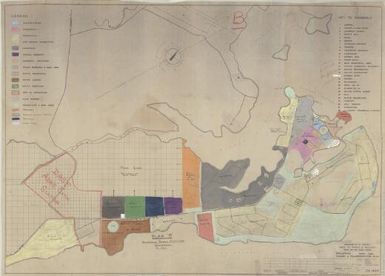 Madang : town area zoning & transportation plan / Commonwealth of Australia Dept. of Works & Housing, Papua and New Guinea Branch