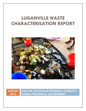 Luganville waste charactersation report.