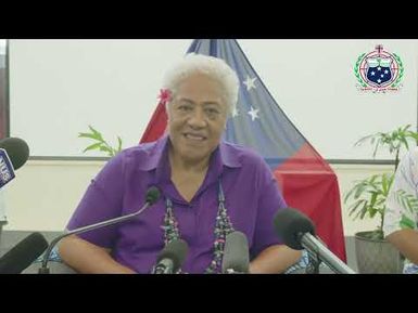 Hon. Fiame Naomi Matā'afa - Saunoaga Fa'apitoa (31 Mati 2025)