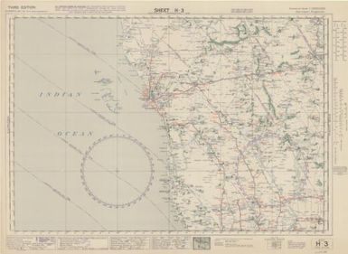 Australian aeronautical map (Sheet H3)