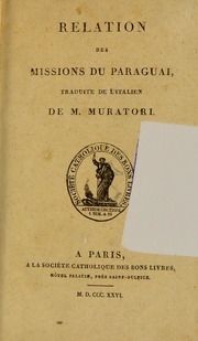 Relation des missions du Paraguai