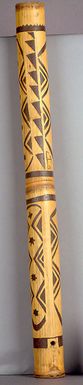 Decorated tobacco pipe