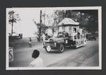 Float in parade, Port Moresby, c1945 to 1952?