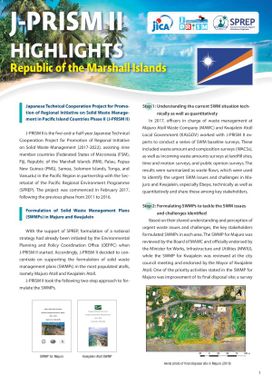 JPRISM II Highlights-Republic of the Marshall Islands
