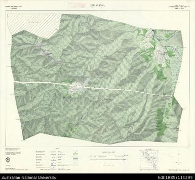 Papua New Guinea, Port Moresby, Preliminary Detail Plot, Series: NMP/62/029, Sheet 10, 1963, 1:50 000