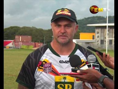 SP Hunter's Coach Glad To Be Back