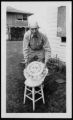 Harold Kaminski With Cake