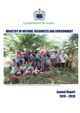 Ministry of Natural Resources and Environment - Annual report 2019-2020