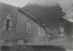 New church of Vaitape, destroyed by the cyclone in Bora-Bora, on 1 January, 1926