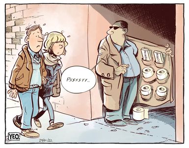 Cartoons published in the Otago Daily Times, January 2022