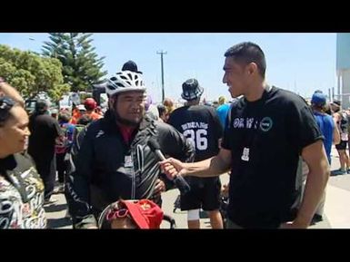 Ironmaori 2014 - Auckland Family Competing For A Good Cause