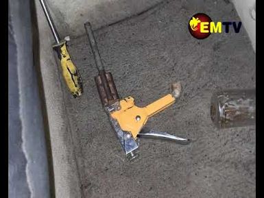 ARMED ROBBERS NABBED