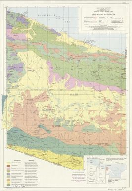 West Sepik district and portion of east Sepik district, Territory of Papua and New Guinea: Geological resources (Sheet 3)