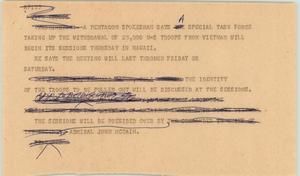 [News Script: Vietnam troop withdrawls]