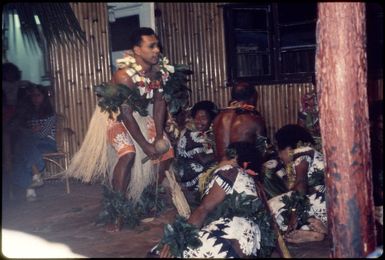 Fijian dancers, 1975