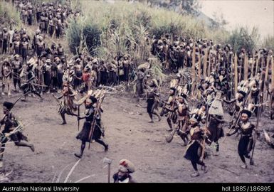 Men dancing