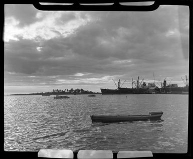 Ships in the harbour, Lautoka, Fiji