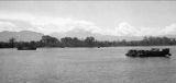Landing craft off Guadalcanal, 1940s