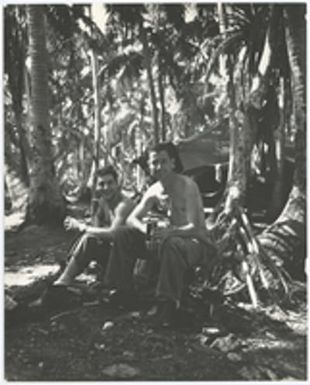 [Servicemen on Mogmog Island, Ulithi]