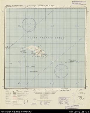 Papua New Guinea, Murua Island, Series: AMS T401, Sheet SC 56-2, 1943, 1:500 000