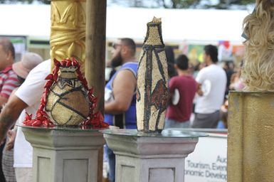 Samoan Village at Pasifika Festival, 2016.