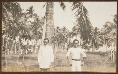 Two Chinese men. From the album: Samoa