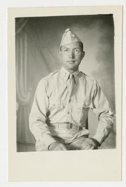 [Portrait of Paul Bocker in Uniform]