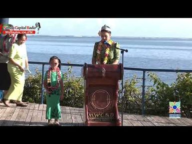 Saunoaga Fa'apitoa - Moemoana Schwenke & Aria (Joint Forums Opening) #CHOGM2024