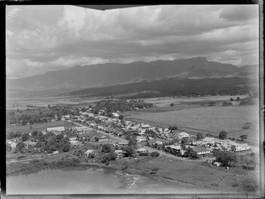 Lautoka, Fiji, includes housing, township and farmland