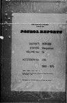 Patrol Reports. Morobe District, Menyamya, 1969 - 1970