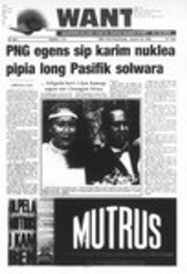 Wantok Niuspepa--Issue No. 1179 (January 30, 1997)