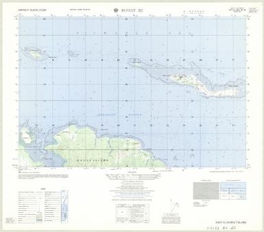 Admiralty Islands 1:25,000 (3651-III-SE)