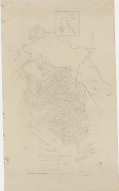 Plan Kareeba, Kapau, and Indiwi Rv. headwaters and patrol route of Nov. 1933 - Jan.1934 (J.R. Black Map Collection / Item 84 / copy 2)