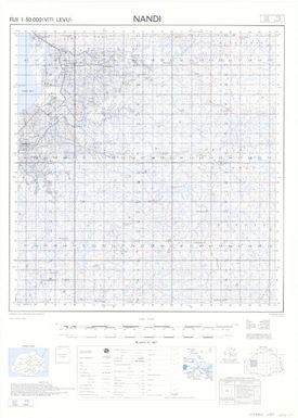Fiji 1:50,000: Nandi (Sheet Viti Levu 10)