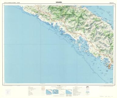 Carte de la Nouvelle Caledonie 1200,000: Noumea (Sheet 2)