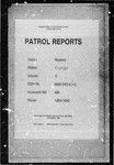 Patrol Reports. Western District, Kiunga, 1959 - 1960