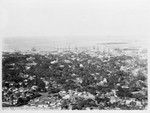 Honolulu and bay from Punch Bowl
