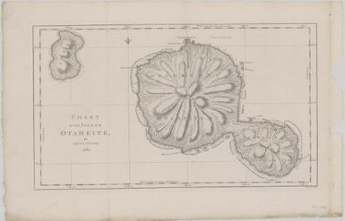 Chart of the island of Otaheite / by Lieut. J. Cook, 1769