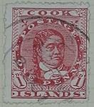 Stamp: Cook Islands One Penny