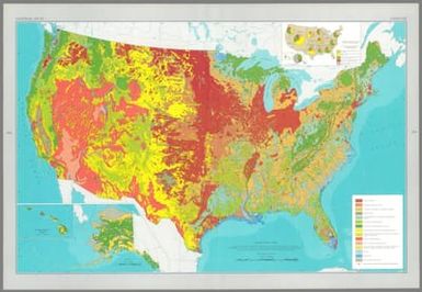 Major land uses / adapted from U. S. Dept. of Agriculture, Major land uses in the United States, by Francis J. Marschner, Washington, U. S. Govt. Print. Off., 1950, map 1:5,000,000, conterminous U. S. Revised by James R. Anderson, 1967. Alaska and Hawaii information compiled by James R. Anderson, University of Florida, 1967.