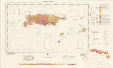 Admiralty Islands / published by the Geological Survey of Papua New Guinea, Dept. of Minerals and Energy ; bathymetry by Bureau of Mineral Resources, Geology and Geophysics