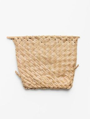 Coconut leaf basket