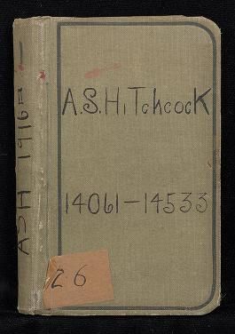 A. S. Hitchcock, 14061 - 14533