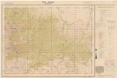 Finintegu / survey & compilation, surveyed in Dec. 43 and compiled in Aug. 44 by 3 Fd. Svy. Coy. (AIF), Aust. Svy. Corps., with aid of air photos ; drawing, 3 Fd. Svy. Coy. (AIF) & LHQ Cartographic Coy., Aust. Svy Corps., Dec. '44. ; reproduction, LHQ Cartographic Coy., Aust. Svy Corps., Jun 45