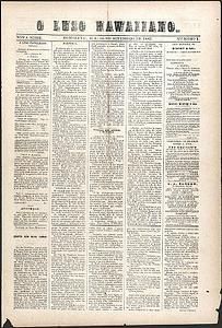 O Luso Hawaiiano September 15, 1885
