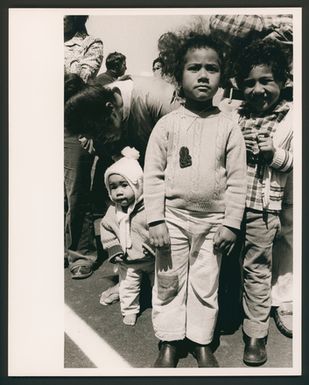 [Children attend the Te Reo O Aotearoa opening ceremony]